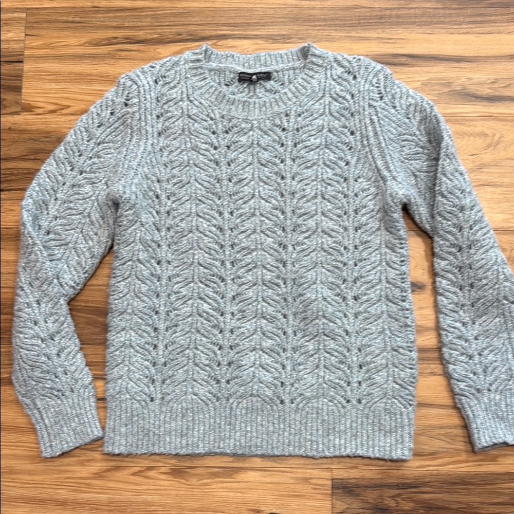 Banana Republic wool sweater with a bit of sparkle.